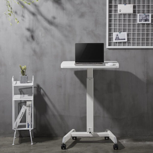 Stolik stojak pod laptopa regulowany na kółkach 60 x 52 cm 760 - 1130 mm 5 10260361 5