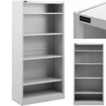 10260387 regal metalowy na dokumenty segregatory 4 polki 90 x 40 x 180 cm ean 4062859139368 hurtownia sklep