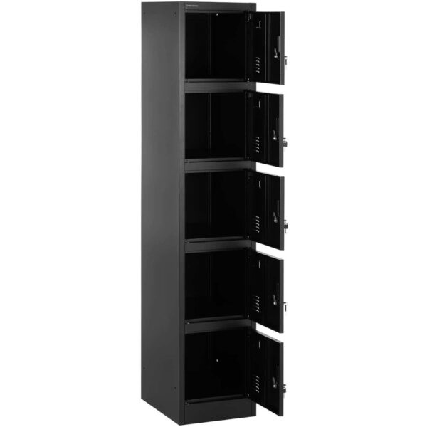 Szafa skrytkowa metalowa socjalna zamykana na klucz - 5 skrytek 4 10260389 4