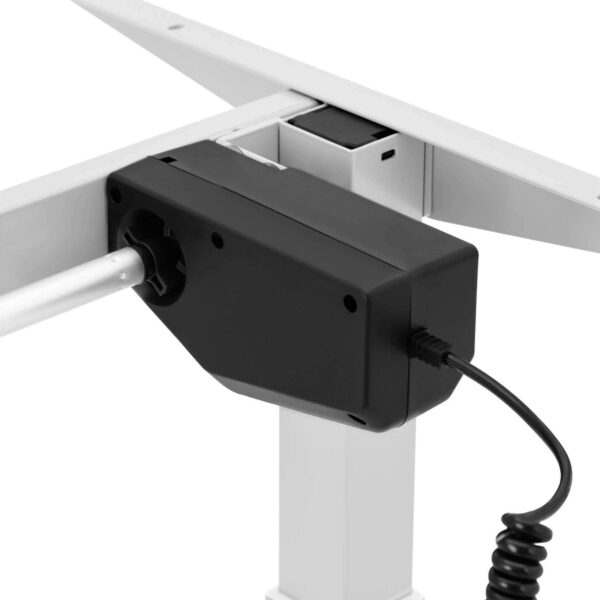 Stelaż rama biurka z elektryczną regulacją wysokości 73-123 cm do 80 kg BIAŁY 5 10260399 5