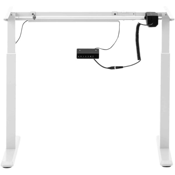 Stelaż rama biurka z elektryczną regulacją wysokości 73-123 cm do 80 kg BIAŁY 6 10260399 6