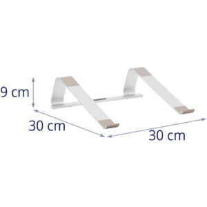 Podstawka stojak pod laptop notebook aluminiowy 11 Podstawka stojak pod laptop notebook aluminiowy - obrazek 6
