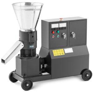 Peleciarka granulator maszyna do pelletu trocin paszy mobilna 7.5 kW 400 V 300 kg/h śr. 200 mm 10 Peleciarka granulator maszyna do pelletu trocin paszy mobilna 7.5 kW 400 V 300 kg/h śr. 200 mm - obrazek 2