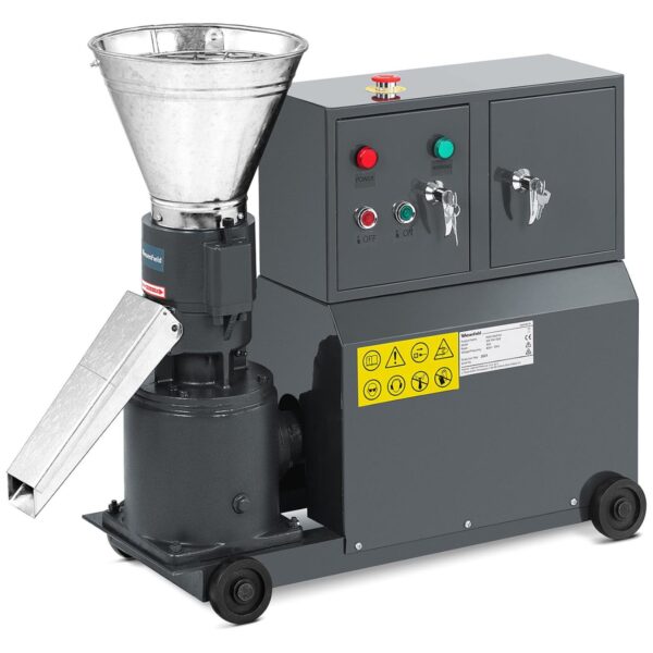 Peleciarka granulator maszyna do pelletu trocin paszy mobilna 3 kW 400 V 100 kg/h śr. 120 mm 1 10280046 1
