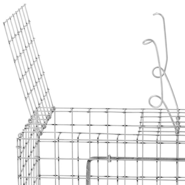 Żywołapka pułapka łapka na szczury kuny zatrzaskowa jednostronna 820x200x270 mm ZESTAW 4 10280131 4