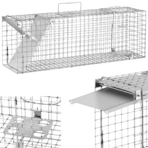 Żywołapka pułapka łapka na szczury kuny zatrzaskowa jednostronna 820x200x270 mm ZESTAW 7 Żywołapka pułapka łapka na szczury kuny zatrzaskowa jednostronna 820x200x270 mm ZESTAW - obrazek 1
