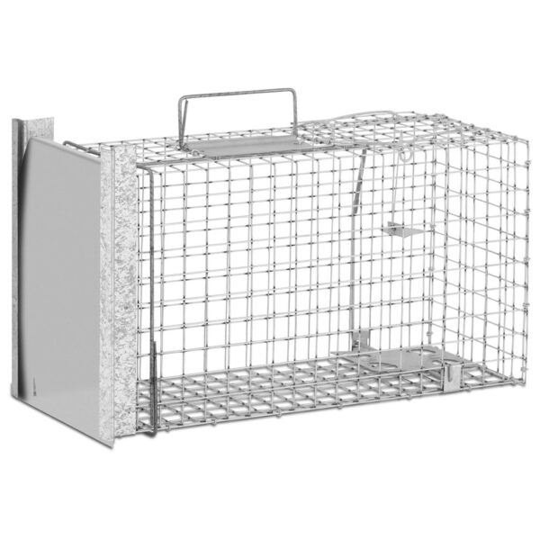 Żywołapka pułapka łapka na szczury kuny zatrzaskowa jednostronna 500x200x270 mm ZESTAW 1 10280132 1