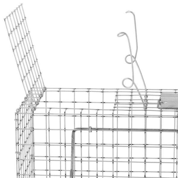 Żywołapka pułapka łapka na szczury kuny zatrzaskowa jednostronna 500x200x270 mm ZESTAW 3 10280132 3