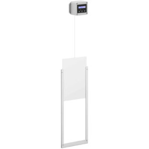 Automatyczna klapa drzwi do kurnika z czujnikiem światła zasilaniem bateryjnym 6 V LCD 6 Automatyczna klapa drzwi do kurnika z czujnikiem światła zasilaniem bateryjnym 6 V LCD - obrazek 2