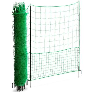 Siatka ogrodzenie ochronne hodowlane dla kur drobiu 1,25 x 50 m 9 Siatka ogrodzenie ochronne hodowlane dla kur drobiu 1,25 x 50 m - obrazek 2