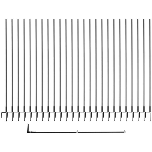 Siatka ogrodzenie ochronne hodowlane dla kur drobiu 1,25 x 50 m 6 10280302 6