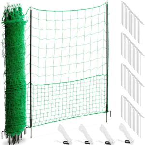 Siatka ogrodzenie ochronne hodowlane dla kur drobiu 1,25 x 50 m 8 Siatka ogrodzenie ochronne hodowlane dla kur drobiu 1,25 x 50 m - obrazek 1