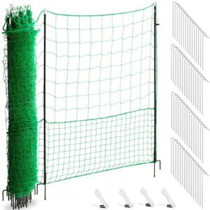 Siatka ogrodzenie ochronne hodowlane dla kur drobiu 1,25 x 50 m - obrazek 1