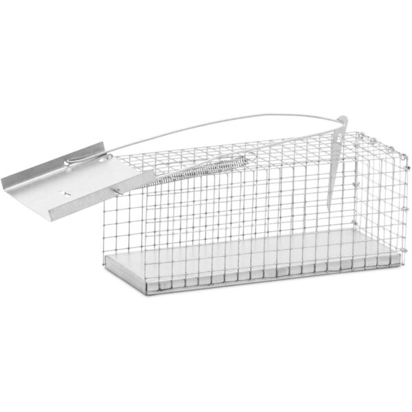 Żywołapka pułapka na szczury myszy i inne zwierzęta 27 x 12 x 12 cm oczka 13 x 13 mm 1 10280320 1