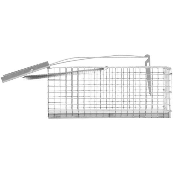 Żywołapka pułapka na szczury myszy i inne zwierzęta 27 x 12 x 12 cm oczka 13 x 13 mm 4 10280320 4