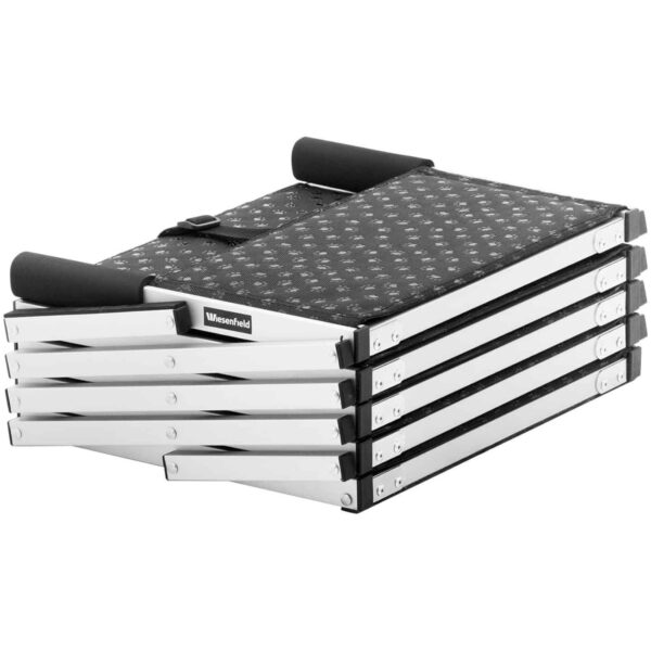 Schody dla psa do samochodu składane aluminiowe wys. 71 cm do 68 kg - 5 stopni 3 10280384 3