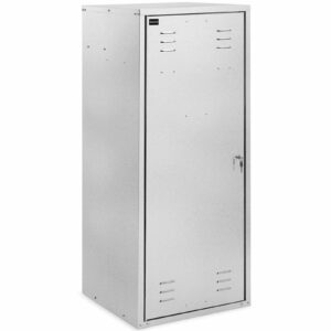 Szafka na siodło sprzęt jeździecki ze stali ocynkowanej 60 x 60 x 150 cm 9 Szafka na siodło sprzęt jeździecki ze stali ocynkowanej 60 x 60 x 150 cm - obrazek 2