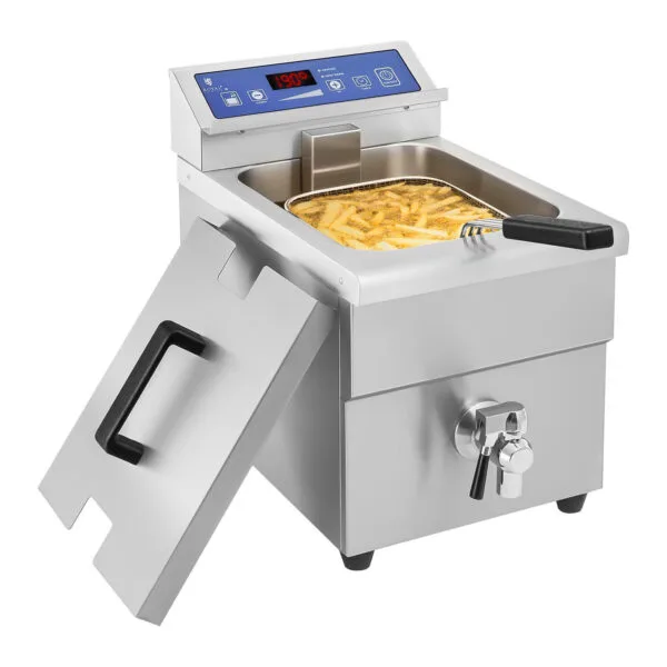 Frytownica frytkownica indukcyjna z kranem 230V Royal Catering 10L 1 1145 2