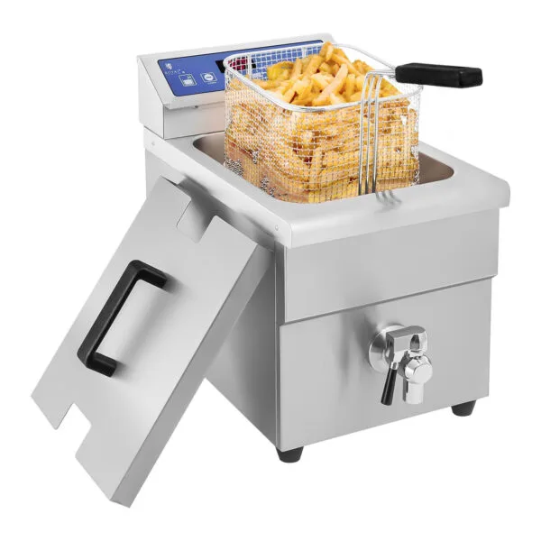 Frytownica frytkownica indukcyjna z kranem 230V Royal Catering 10L 3 1145 4
