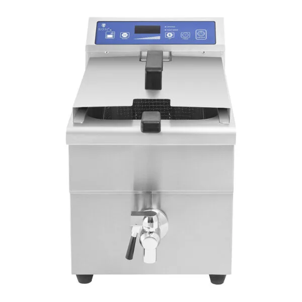 Frytownica frytkownica indukcyjna z kranem 230V Royal Catering 10L 5 1145 6