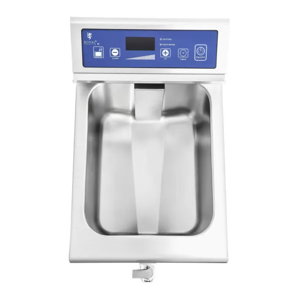 Frytownica frytkownica indukcyjna z kranem 230V Royal Catering 10L 7 1145 8