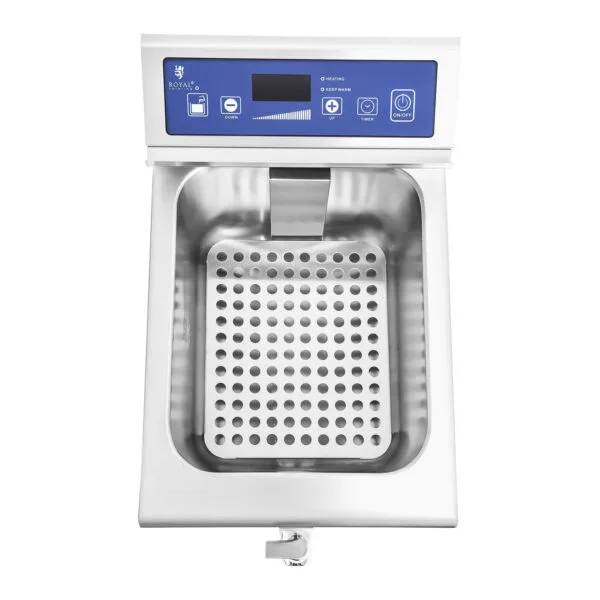 Frytownica frytkownica indukcyjna z kranem 230V Royal Catering 10L 8 1145 9