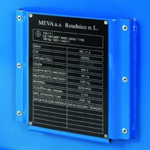 Metalowy atestowany kontener kwasoodporny skrzynia na akumulatory 120x100x91cm 500L 11 Metalowy atestowany kontener kwasoodporny skrzynia na akumulatory 120x100x91cm 500L - obrazek 5