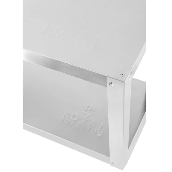 Półka wisząca ścienna podwójna 38 x 120 x 50 cm Royal Catering 2 1299 3
