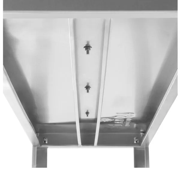 Półka wisząca ścienna podwójna 38 x 120 x 50 cm Royal Catering 3 1299 4