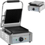 1330 grill kontaktowy opiekacz ryflowany royal catering hurtownia tanio cena