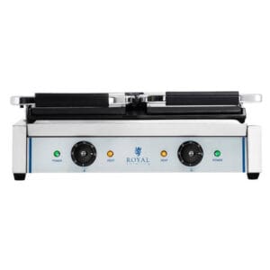 Kontakt grill kontaktowy dwustronny podwójny gładki 3600W 230V Royal Catering 9 Kontakt grill kontaktowy dwustronny podwójny gładki 3600W 230V Royal Catering - obrazek 5