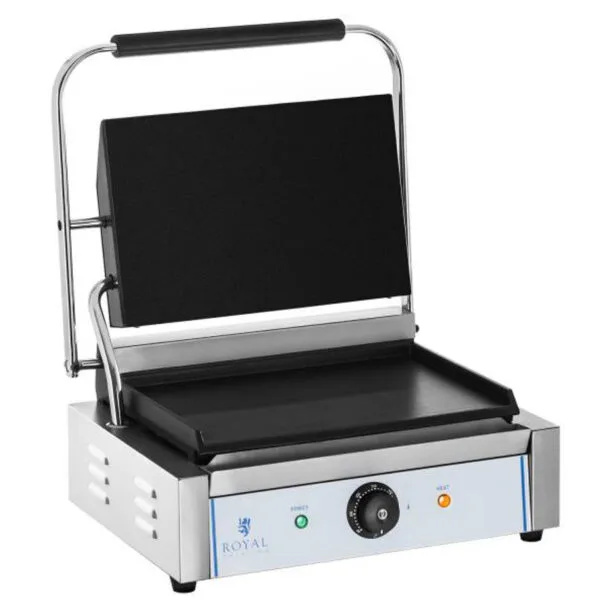 Kontakt grill kontaktowy dwustronny gładki PANINI 2200W 230V Royal Catering 2 1336 3