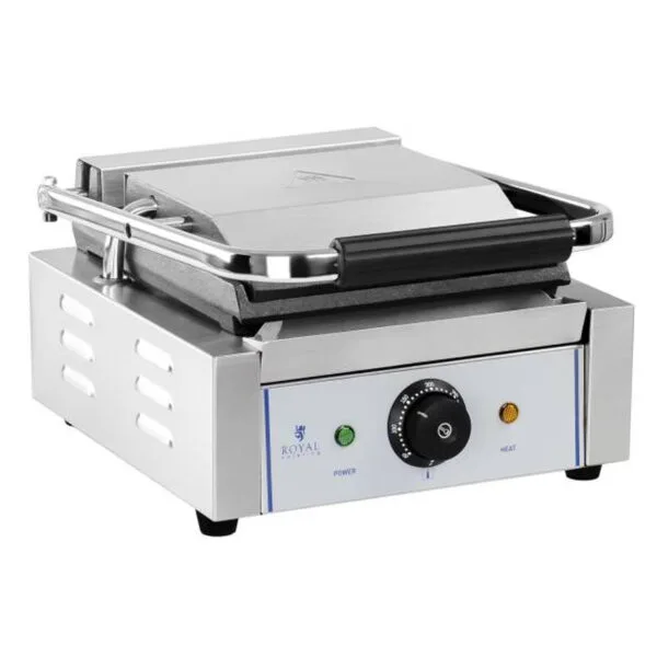 Kontakt grill kontaktowy dwustronny gładki 1800W 230V Royal Catering 1 1337 2