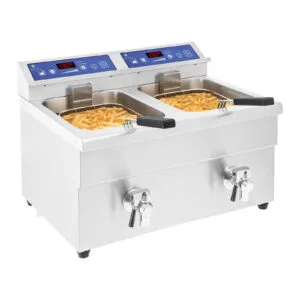 Frytownica frytkownica podwójna indukcyjna 7000W 230V Royal Catering 2x 10L 14 Frytownica frytkownica podwójna indukcyjna 7000W 230V Royal Catering 2x 10L - obrazek 4