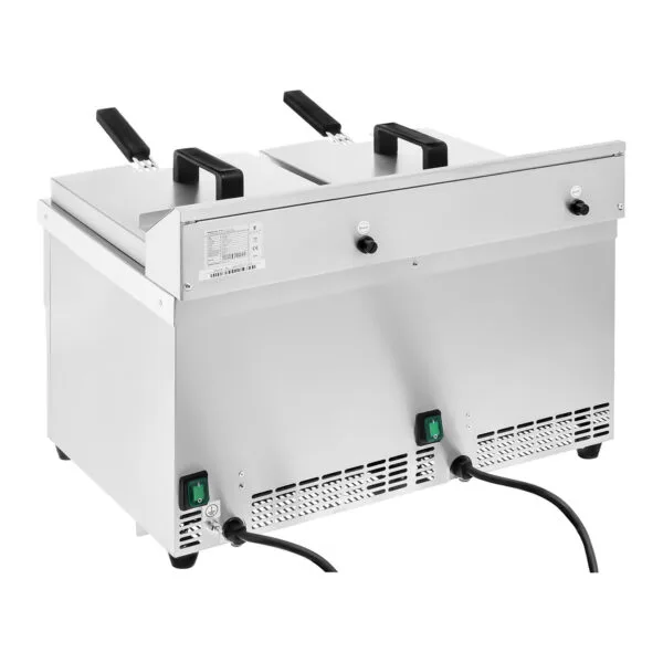 Frytownica frytkownica podwójna indukcyjna 7000W 230V Royal Catering 2x 10L 6 1343 5
