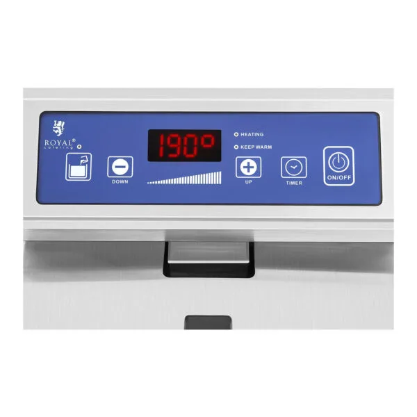 Frytownica frytkownica podwójna indukcyjna 7000W 230V Royal Catering 2x 10L 9 1343 8
