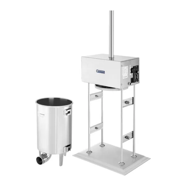 Napełniacz nadziewarka do kiełbasy elektryczna z silnikiem Royal Catering + 4 lejki 10L 3 1347 3