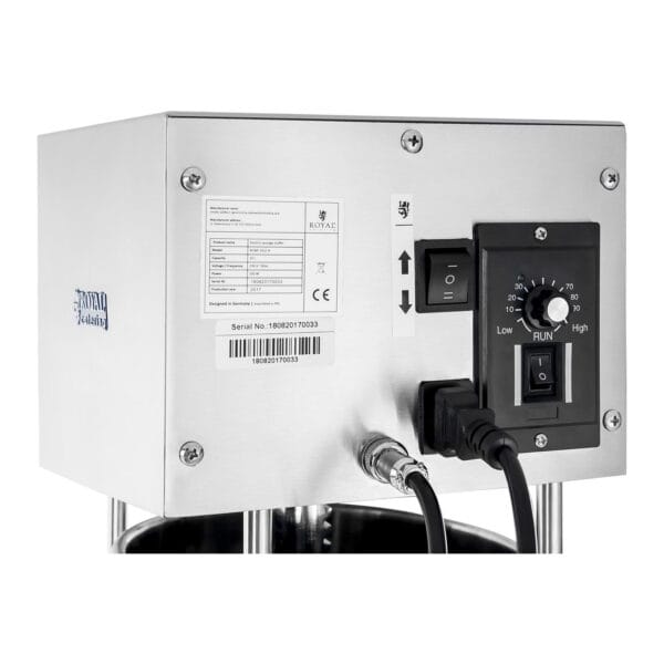 Napełniacz nadziewarka do kiełbasy elektryczna z silnikiem Royal Catering + 4 lejki 10L 5 1347 5