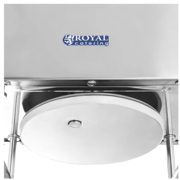 Napełniacz nadziewarka do kiełbasy elektryczny z silnikiem Royal Catering + 4 lejki 15L 6 1348 6
