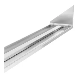 Półka ścienna wisząca stalowa nierdzewna pojedyncza 90cm 13 Półka ścienna wisząca stalowa nierdzewna pojedyncza 90cm - obrazek 6
