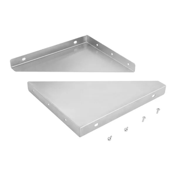 Półka ścienna wisząca stalowa nierdzewna pojedyncza 90cm 6 1369 6