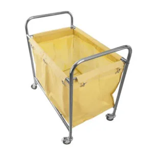 Wózek na brudne pranie stal nierdzewna 250L 7 Wózek na brudne pranie stal nierdzewna 250L - obrazek 2