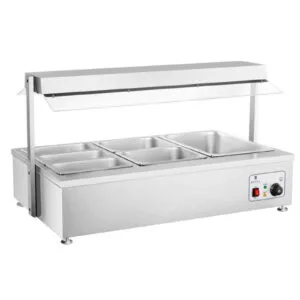 Suchy bemar podgrzewacz bez wody wolnostojący 6 x GN 150mm 55L Royal Catering 13 Suchy bemar podgrzewacz bez wody wolnostojący 6 x GN 150mm 55L Royal Catering - obrazek 6