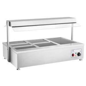Suchy bemar podgrzewacz bez wody wolnostojący 6 x GN 150mm 55L Royal Catering 14 Suchy bemar podgrzewacz bez wody wolnostojący 6 x GN 150mm 55L Royal Catering - obrazek 7