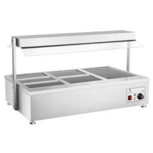 Suchy bemar podgrzewacz bez wody wolnostojący 6 x GN 150mm 55L Royal Catering 14 Suchy bemar podgrzewacz bez wody wolnostojący 6 x GN 150mm 55L Royal Catering - obrazek 7
