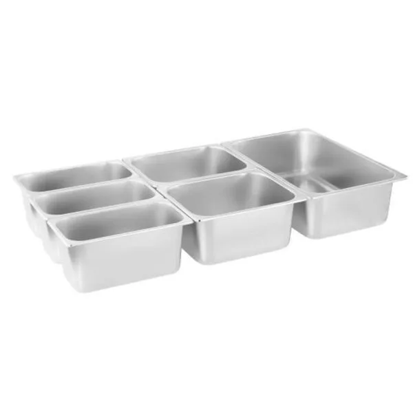 Suchy bemar podgrzewacz bez wody wolnostojący 6 x GN 150mm 55L Royal Catering 3 1380 6