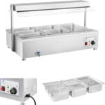 1381 bemar wodny podgrzewacz wolnostojacy z kranem 6x gn 150mm 55l royal catering