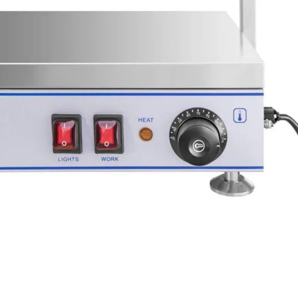 Elektryczna płyta taca grzewcza kompaktowa 4 lampy halogenowe 2000W 230V 3 1384 4