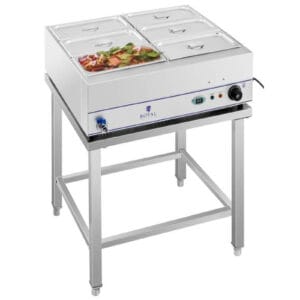 Bemar podgrzewacz wodny na podstawie stalowej 6 x GN 1/3 2000W 230V 7 Bemar podgrzewacz wodny na podstawie stalowej 6 x GN 1/3 2000W 230V - obrazek 3