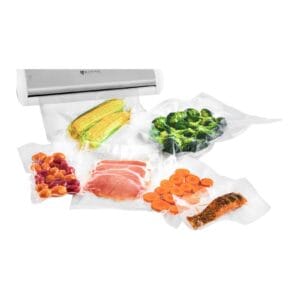 Pakowarka zgrzewarka próżniowa listwowa na worki do żywności biała 32cm 165W 230V Royal Catering 13 Pakowarka zgrzewarka próżniowa listwowa na worki do żywności biała 32cm 165W 230V Royal Catering - obrazek 7